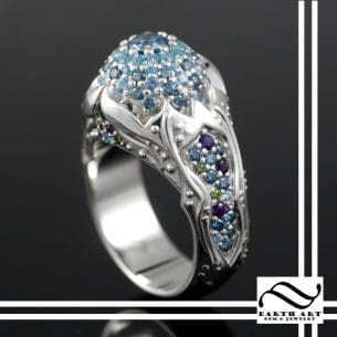 Ornate Opal Ring