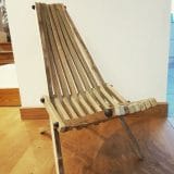 upcycled stick chair
